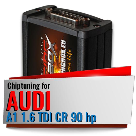 Chiptuning Audi A1 1.6 TDI CR 90 hp