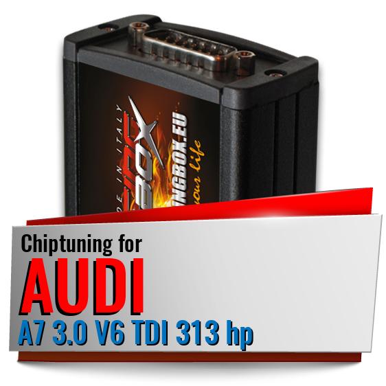 Chiptuning Audi A7 3.0 V6 TDI 313 hp