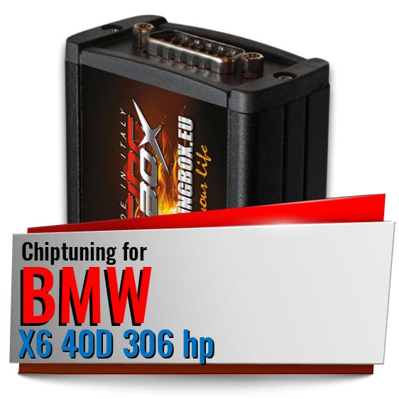 Chiptuning Bmw X6 40D 306 hp