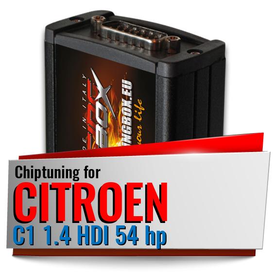 Chiptuning Citroen C1 1.4 HDI 54 hp