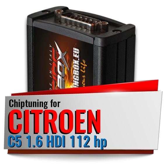 Chiptuning Citroen C5 1.6 HDI 112 hp