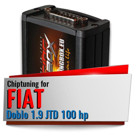 Chiptuning Fiat Doblo 1.9 JTD 100 hp