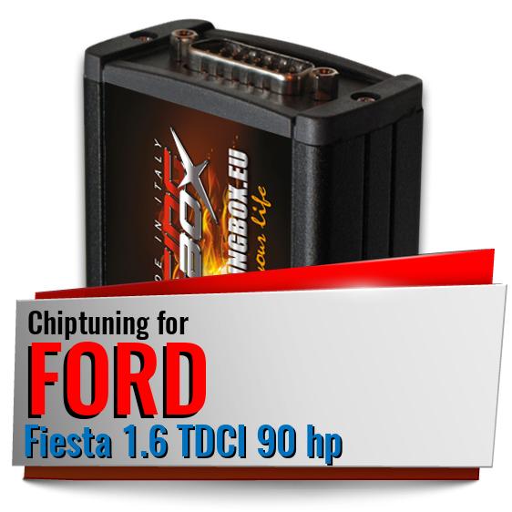 Chiptuning Ford Fiesta 1.6 TDCI 90 hp