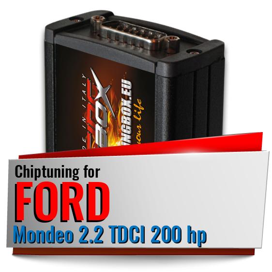 Chiptuning Ford Mondeo 2.2 TDCI 200 hp
