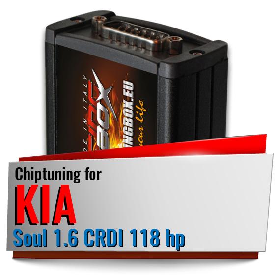 Chiptuning Kia Soul 1.6 CRDI 118 hp