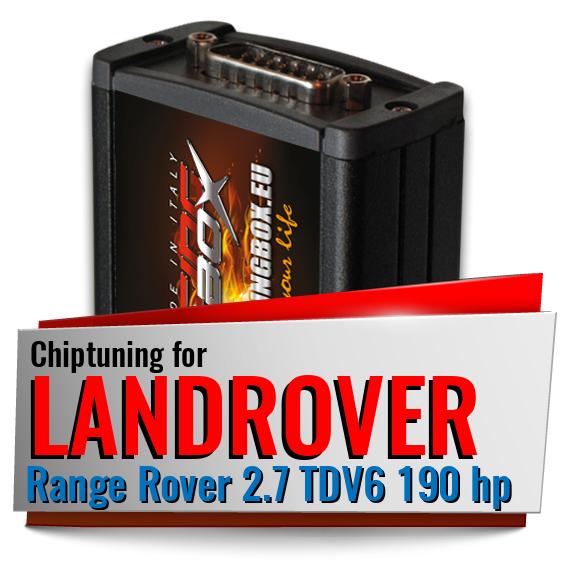 Chiptuning Landrover Range Rover 2.7 TDV6 190 hp