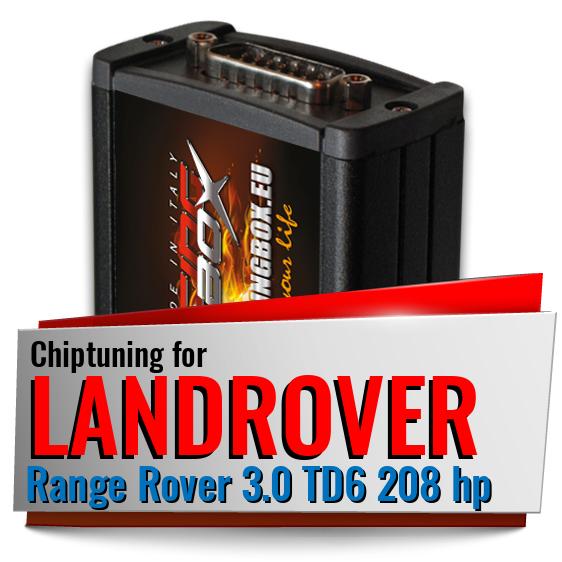 Chiptuning Landrover Range Rover 3.0 TD6 208 hp