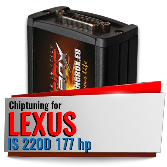Chiptuning Lexus IS 220D 177 hp