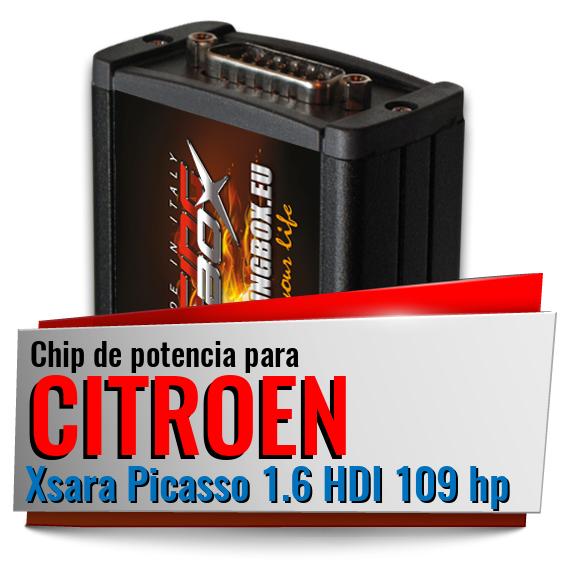 Chip de potencia Citroen Xsara Picasso 1.6 HDI 109 hp