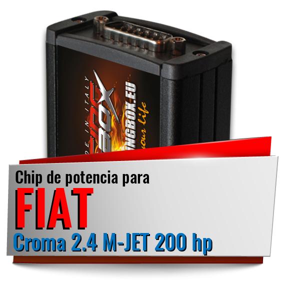 Chip de potencia Fiat Croma 2.4 M-JET 200 hp