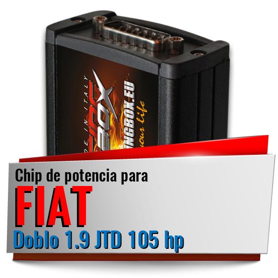 Chip de potencia Fiat Doblo 1.9 JTD 105 hp