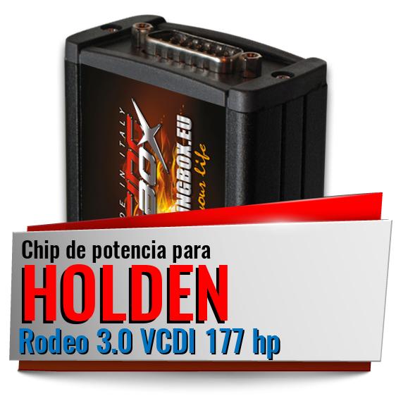 Chip de potencia Holden Rodeo 3.0 VCDI 177 hp