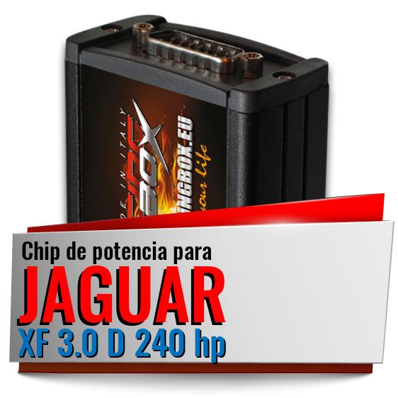 Chip de potencia Jaguar XF 3.0 D 240 hp
