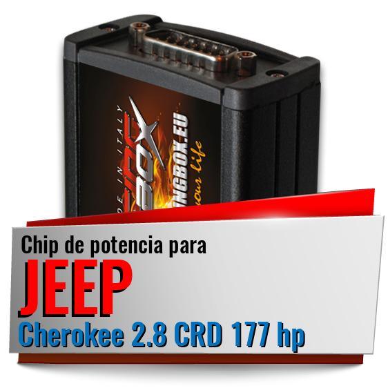 Chip de potencia Jeep Cherokee 2.8 CRD 177 hp