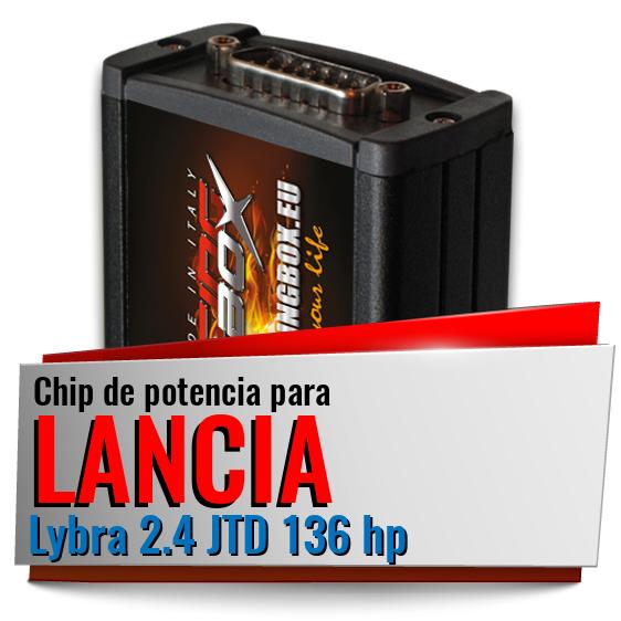 Chip de potencia Lancia Lybra 2.4 JTD 136 hp