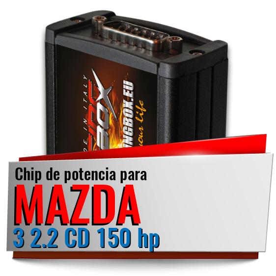 Chip de potencia Mazda 3 2.2 CD 150 hp
