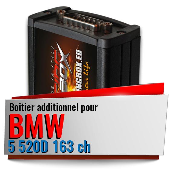 Boitier additionnel Bmw 5 520D 163 ch