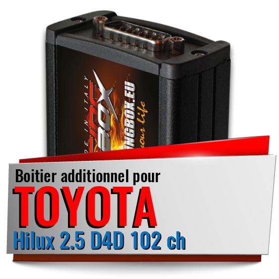 Boitier additionnel Toyota Hilux 2.5 D4D 102 ch