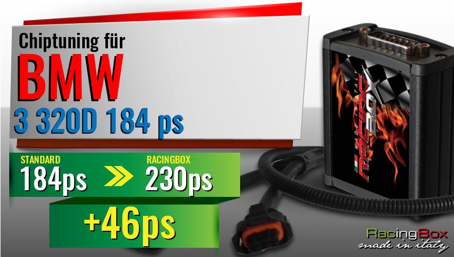 Chiptuning Bmw 3 320D 184 ps Leistungssteigerung