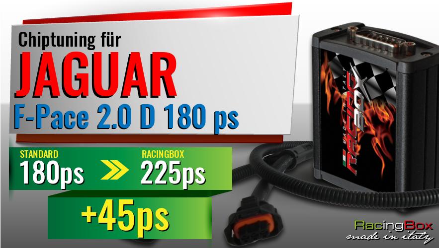 Chiptuning Jaguar F-Pace 2.0 D 180 ps Leistungssteigerung