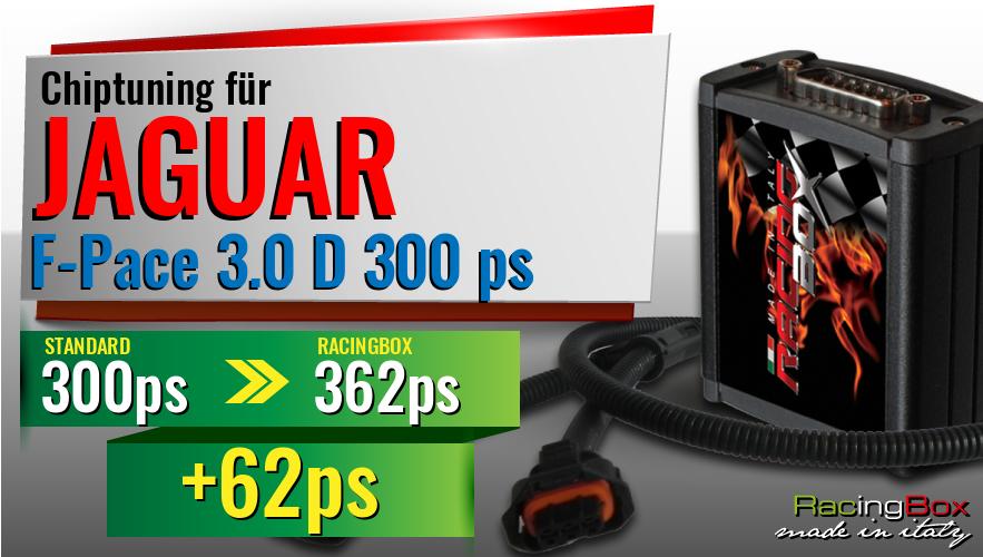 Chiptuning Jaguar F-Pace 3.0 D 300 ps Leistungssteigerung