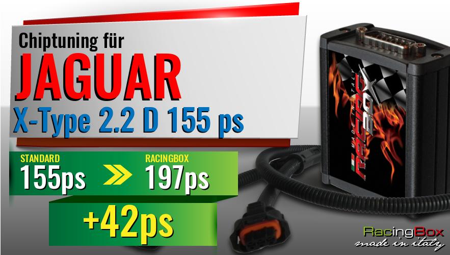 Chiptuning Jaguar X-Type 2.2 D 155 ps Leistungssteigerung
