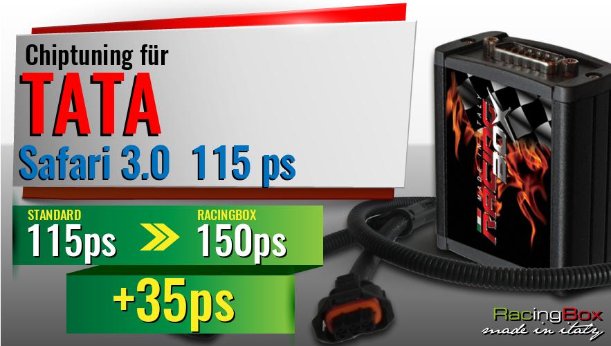 Chiptuning Tata Safari 3.0 115 ps Leistungssteigerung