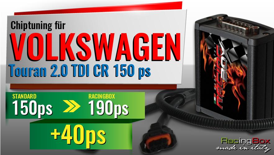 Chiptuning Volkswagen Touran 2.0 TDI CR 150 ps Leistungssteigerung