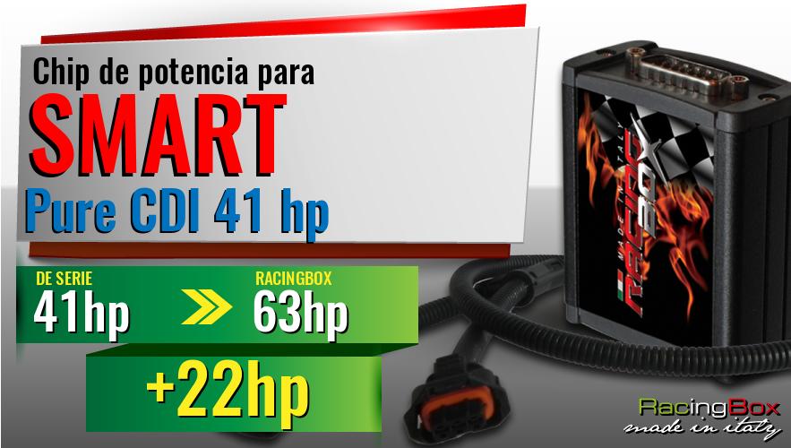 Chip de potencia Smart Pure CDI 41 hp aumento de potencia