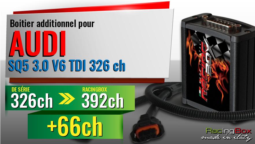 Boitier additionnel Audi SQ5 3.0 V6 TDI 326 ch augmentation de puissance