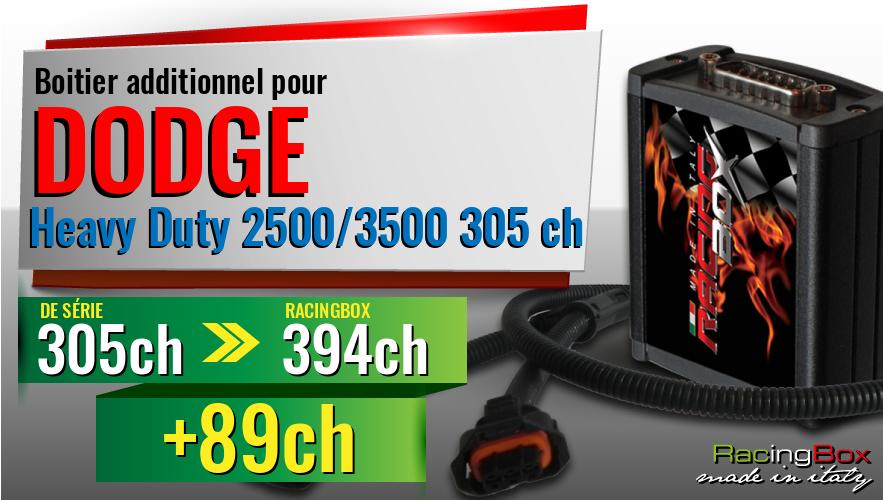 Boitier additionnel Dodge Heavy Duty 2500/3500 305 ch augmentation de puissance