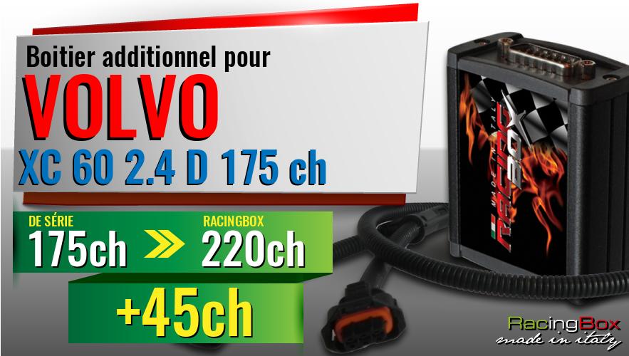 Boitier additionnel Volvo XC 60 2.4 D 175 ch augmentation de puissance