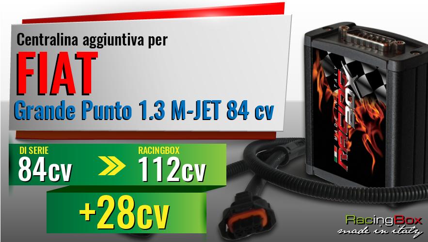Centralina aggiuntiva Fiat Grande Punto 1.3 M-JET 84 cv incremento di potenza