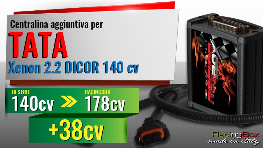 Centralina aggiuntiva Tata Xenon 2.2 DICOR 140 cv incremento di potenza