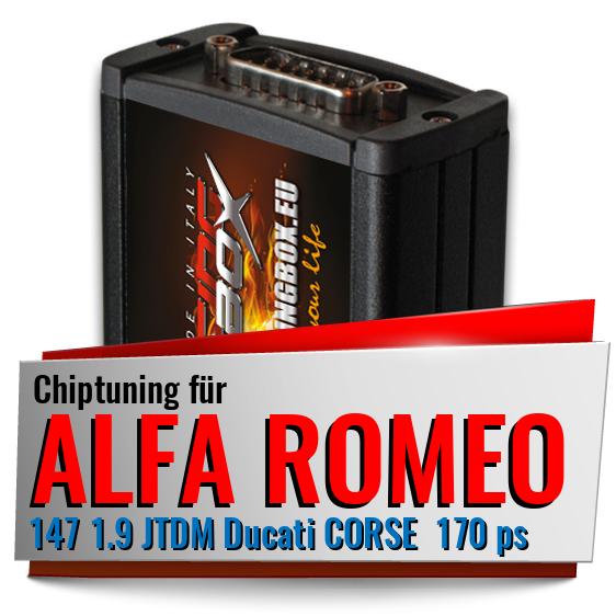 Chiptuning Alfa Romeo 147 1.9 JTDM Ducati CORSE 170 ps