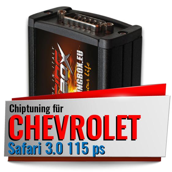 Chiptuning Chevrolet Safari 3.0 115 ps Chiptuning Chevrolet Safari 3.0 115 ps
