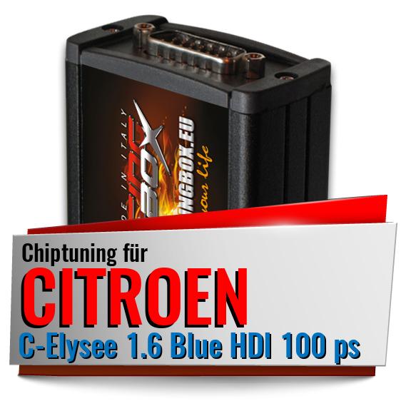 Chiptuning Citroen C-Elysee 1.6 Blue HDI 100 ps