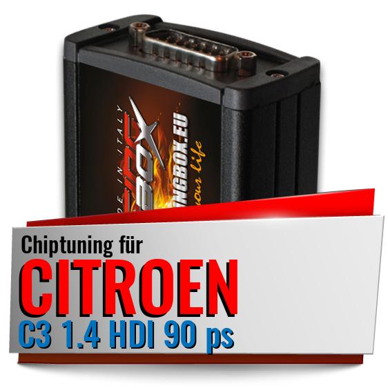Chiptuning Citroen C3 1.4 HDI 90 ps