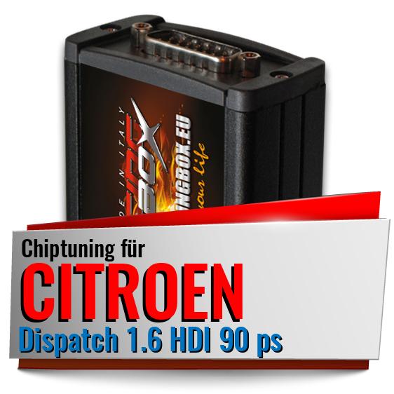 Chiptuning Citroen Dispatch 1.6 HDI 90 ps