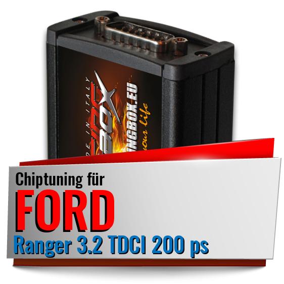 Chiptuning Ford Ranger 3.2 TDCI 200 ps