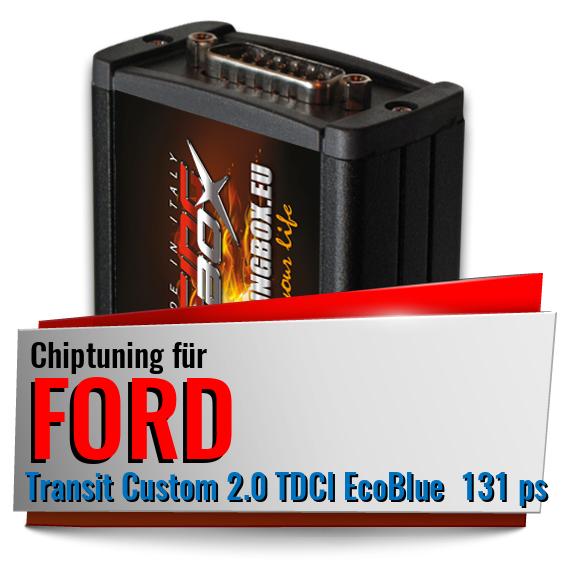 Chiptuning Ford Transit Custom 2.0 TDCI EcoBlue 131 ps