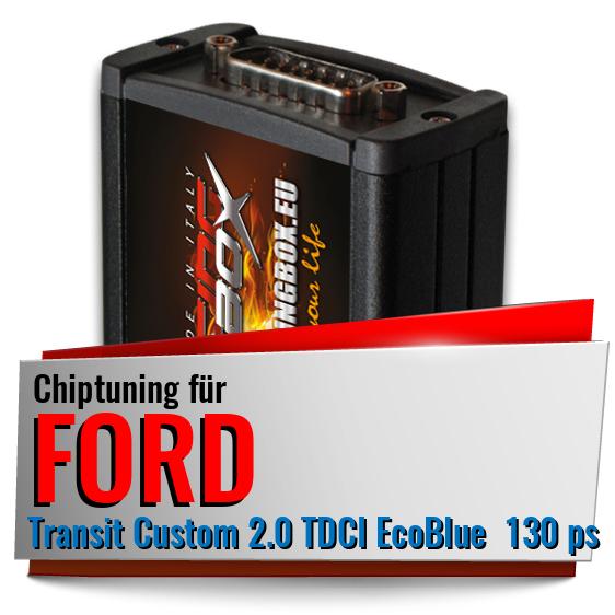 Chiptuning Ford Transit Custom 2.0 TDCI EcoBlue 130 ps