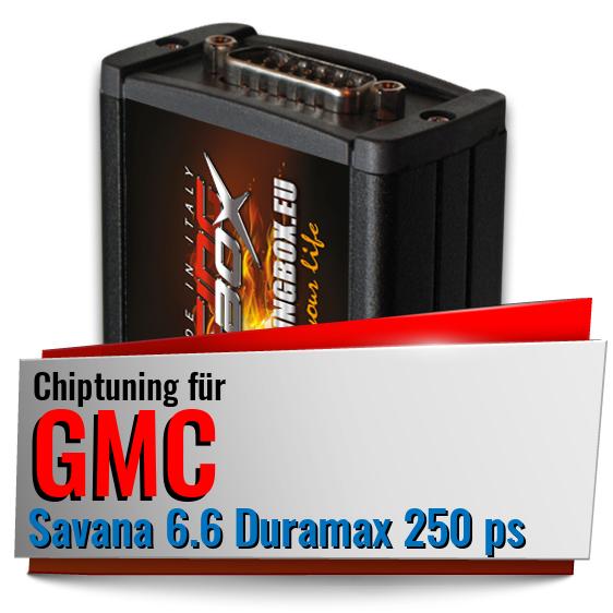 Chiptuning GMC Savana 6.6 Duramax 250 ps