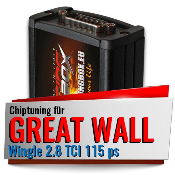 Chiptuning Great Wall Wingle 2.8 TCI 115 ps