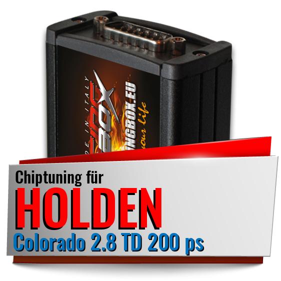 Chiptuning Holden Colorado 2.8 TD 200 ps Chiptuning Holden Colorado 2.8 TD 200 ps