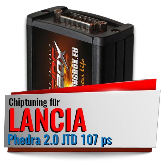 Chiptuning Lancia Phedra 2.0 JTD 107 ps