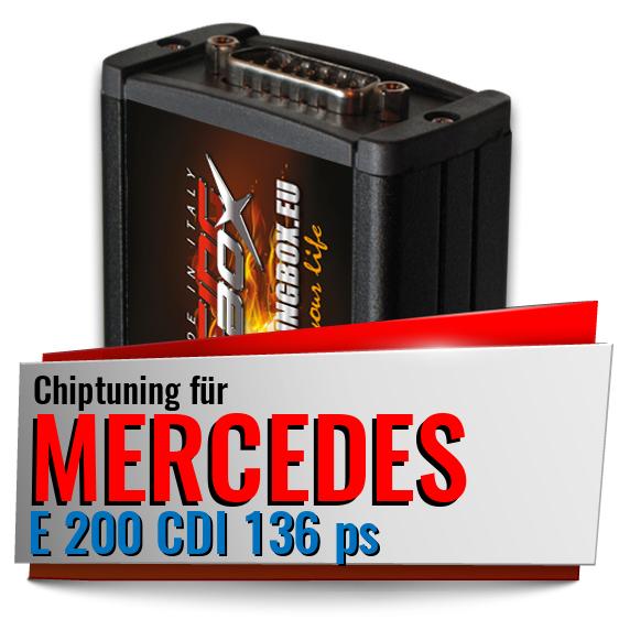 Chiptuning Mercedes E 200 CDI 136 ps