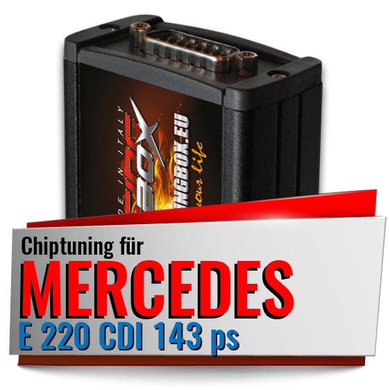 Chiptuning Mercedes E 220 CDI 143 ps