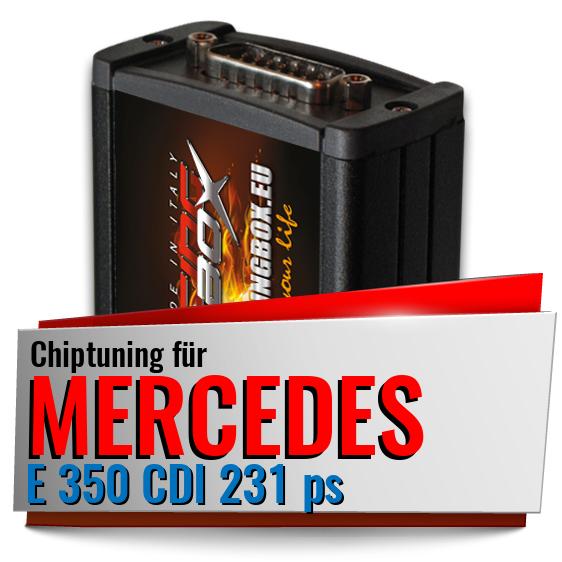 Chiptuning Mercedes E 350 CDI 231 ps