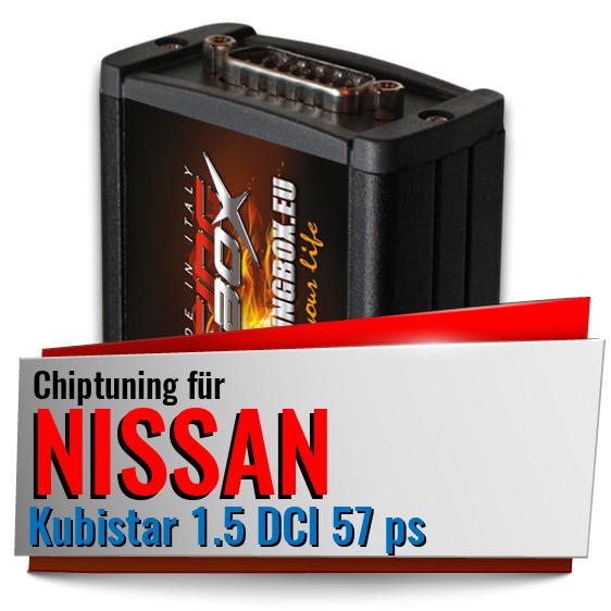 Chiptuning Nissan Kubistar 1.5 DCI 57 ps